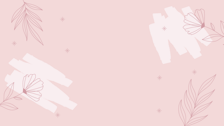 Minimal beige background with floral line art.